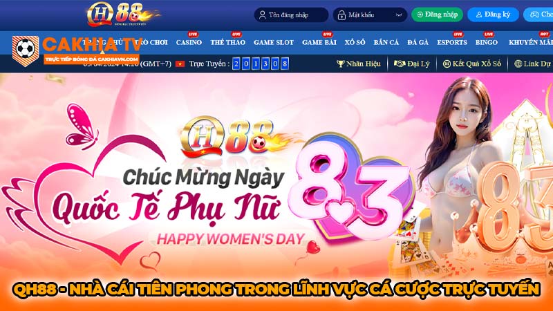 Qh88 – Nhà cái tiên phong trong lĩnh vực cá cược trực tuyến